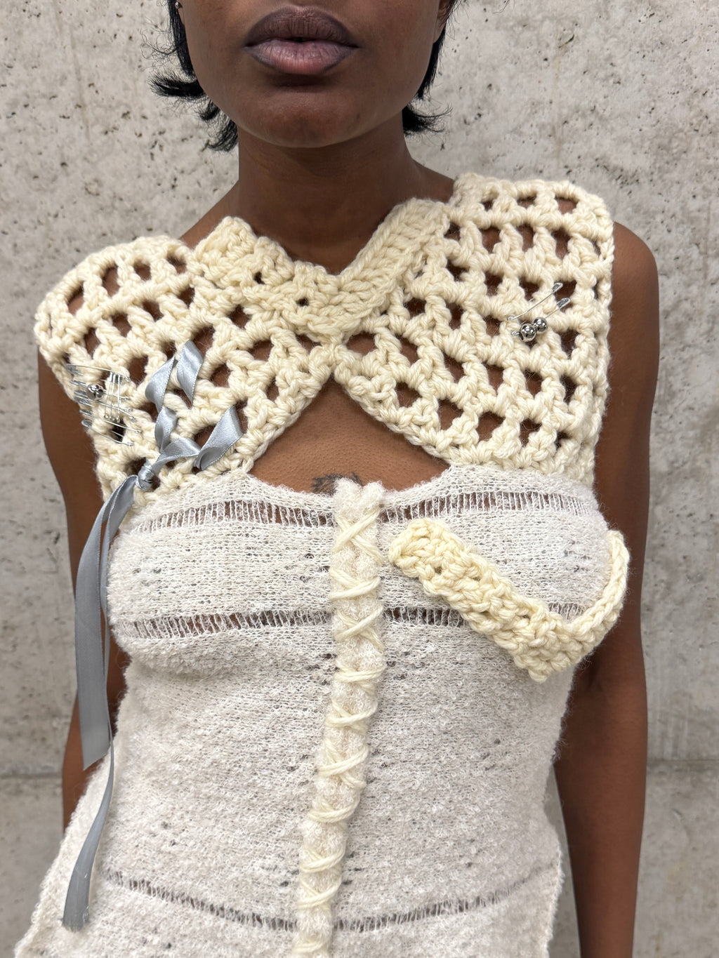 Deconstructed V-Neck